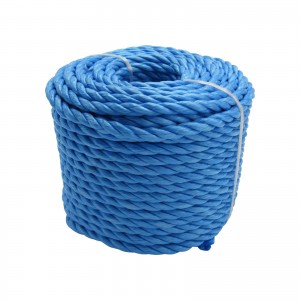 Plastic Floating PP Packing Rope Polypropylene Twisted Rope 3 Strand For Fishing