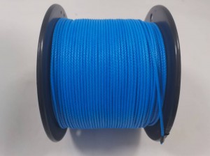 High Strength Spectra Fiber Synthetic UHMWPE Winch Rope 12 Strands 10mm