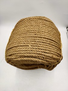 natuurlijk 8 mm sisal touw 3 strengs gedraaid jute touw te koop