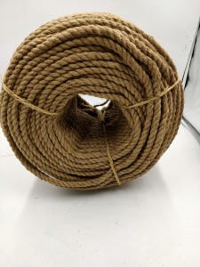 Китайски производител Опаковъчно въже Естествено кафяво въже от юта Въже от юта