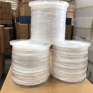 Factory directly supply Pp Colored Packing Rope - 8 Strands Hollow Braided Polypropylene PP Rope Made in Florescence – Florescence