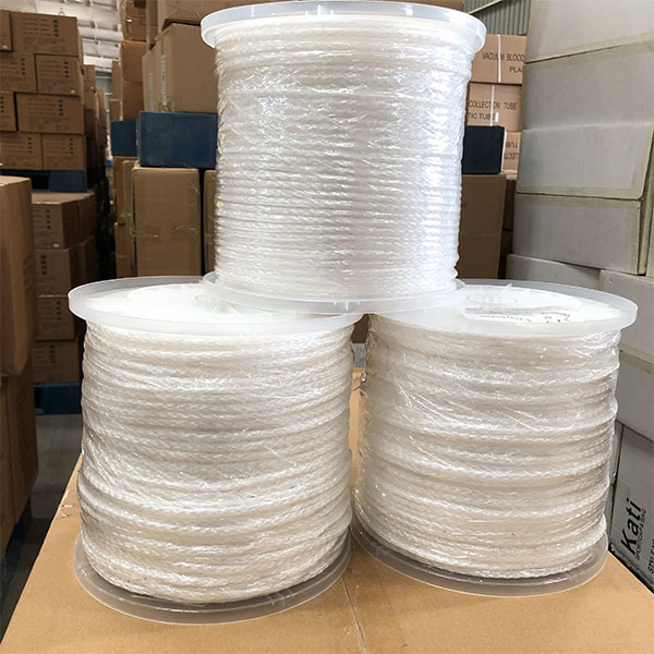 100% Original Factory Color Ribbon Rope - 8 Strands Hollow Braided Polypropylene PP Rope Made in Florescence – Florescence