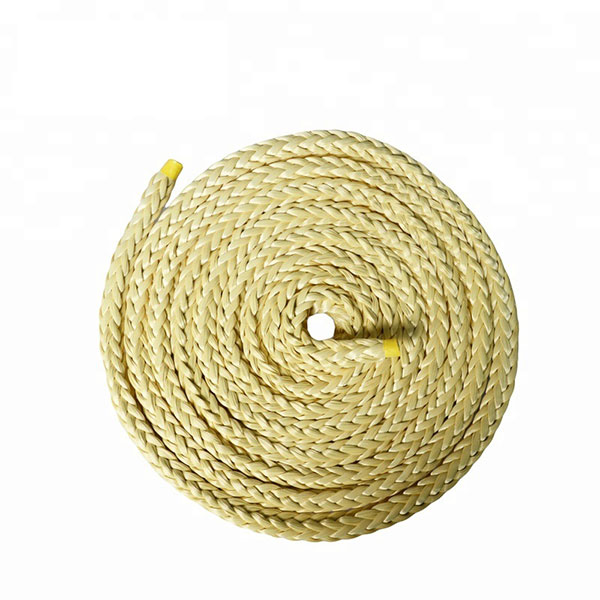 Factory Supply Rope Braided - 12 Strands Kevlar Braided Rope With Fireproof Resistance – Florescence
