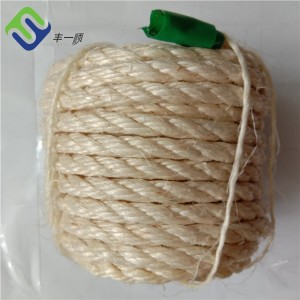 1/4″ x 500′ cat friendly 100% natural 3 strand twist sisal rope