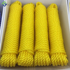 Popular wholesale 6mm PP split film rope for agriculture