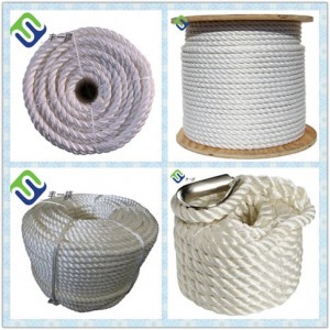 High Quality Nylon 3 Strands Twisted Rope for Handle bag