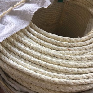 3-жильна мотузка з натурального сизалю для садівництва