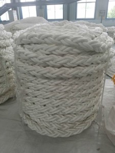 8-Strand 45mm Polypropylene Floating Rope Danline Vessel Mooring Rope