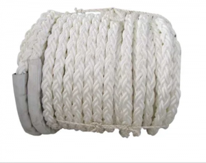 96mmx220m PP Multfilament 3 Strand Z Twisted Rope For Marine Mooring Towing With CCS Certificate