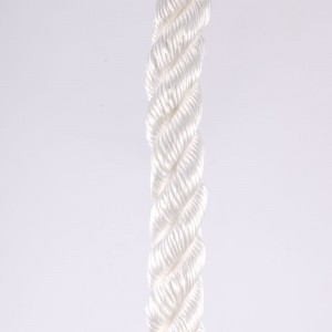 5mm 6mm 8mm polyester rope 3 strand twist rope for packing