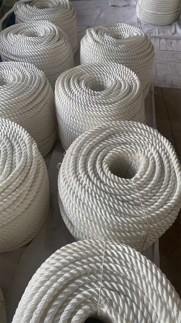 3 Strand Nylon Twisted Rope 18mm-28mm With CCS Certificate