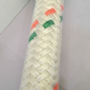 Hawser Nylon double braided rope Nylon mooring ropes for ship mooring