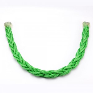 Marine Supplies 48mm PP Kombinasie Tou Vir Marine 8 Strand Mariene Draad Tou