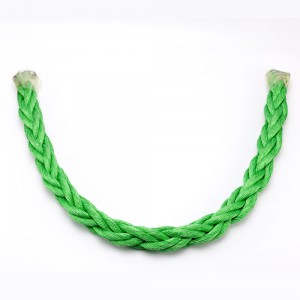 Heavy Duty Tug Boat Tow Rope 8 Strand PP Combination Wire Rope Marine Rope
