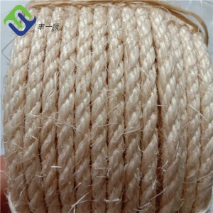 1/4″ x 500′ cat friendly 100% natural 3 strand twist sisal rope