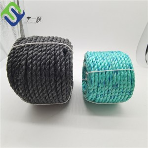 customized color 3 strands twist PP rope for general usage