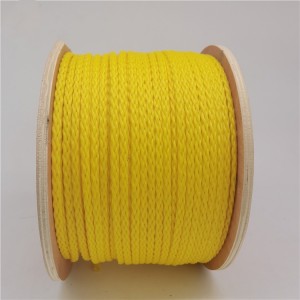 Hollow Braided Colored PE Fiber Polyethylene Rope For Packing