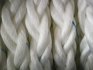 8 Strand White Color 46mm PP Polypropylene Marine Rope for Mooring Ship