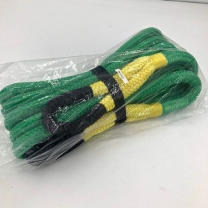 4×4 Off road Kinetic Recovery Rope double braided Nylon Pull Towing rope kit for car tool