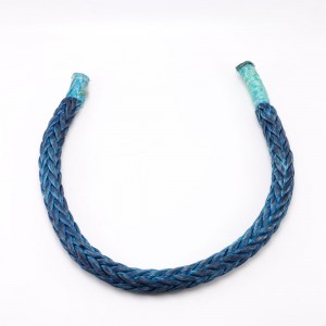 12 Strands Braided Ship Rope Sailing 100% Synthetic UHMWPE Rope for Marine Mooring Rope