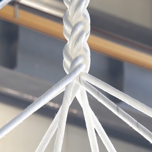 8 Strand Braided Polyester Marine Towing Rope With CCS Certificate For Marine Mooring