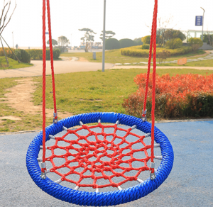 Customized 100cm /120cm Outdoor Children Nest Swing With Great Safety