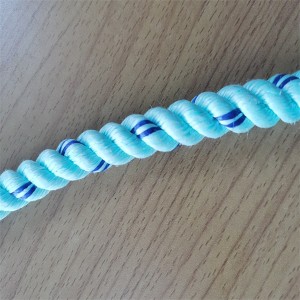 3 Strands Twisted Fishery PP Ropes Polypropylene Polysteel Ropes