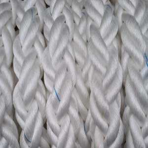 88mmx220m 8 Strand Polypropylene Marine Mooring Towing Rope With CCS Certificate