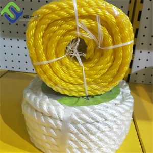 3-strand 4 Strand polyethylene rope PE Packing Rope for Agriculture