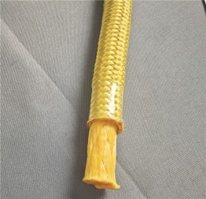 48mm Polyester Cover Polyester Rope Jacket UHMWPE Core Rope Hawser Rope