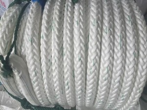 Naval 12 Strand Braided Mooring Rope 32mm Nylon Mooring Rope 220m