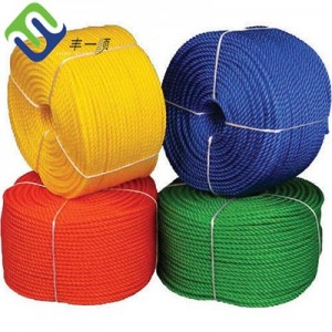 3-strand 4 Strand polyethylene rope PE Packing Rope for Agriculture