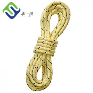Dvostruko pleteno uže od 12 lanaca sa visokim lomnim opterećenjem, vatrootporno aramidno uže
