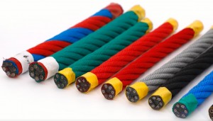 طناب زمین بازی سیمی ترکیبی 6X7 با رنگ سفارشی