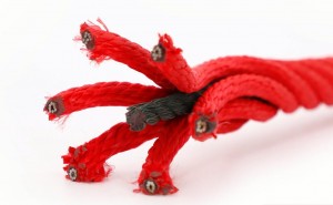 6X7 Комбінована дротяна мотузка для ігрового майданчика з індивідуальним кольором