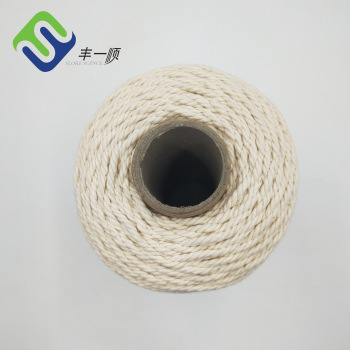 Reliable Supplier Nylon Dock Line - Smart Colour 5mm 100% Natural Cotton Rope For Packing  – Florescence