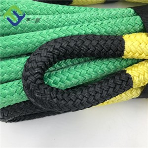 Nylon Double Braided Kinetic Recovery Tow Rope for Car