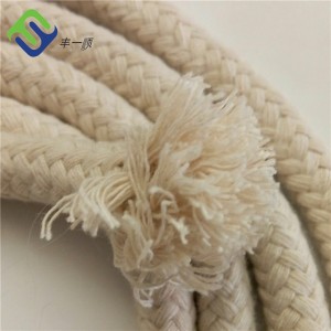 Braided Macrame Natural Cotton Rope for Sale