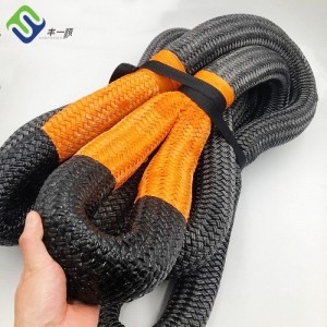 Nylon Double Braided Kinetic Recovery Tow Rope for Car