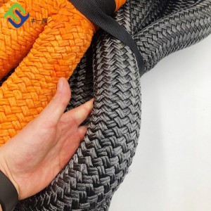 Nylon Double Braided Kinetic Recovery Tow Rope for Car