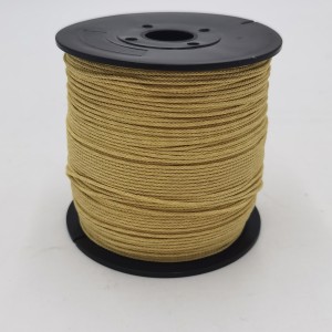 Satılık Yüksek Mukavemetli Yangın geciktirici örgülü 6mm/8mm/10mm aramid halat