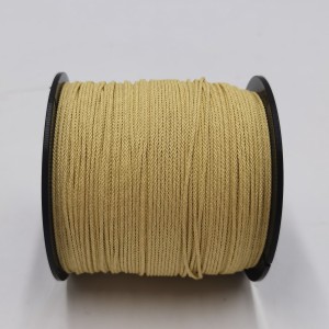 Satılık Yüksek Mukavemetli Yangın geciktirici örgülü 6mm/8mm/10mm aramid halat