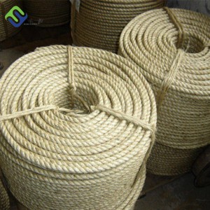 3/4 strand 100% sisal fiber rope para sa agrikultura