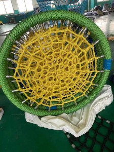 Igralište Okrugla ljuljačka od užeta 120cm u raznim bojama