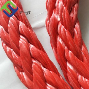 Strength High 12 Strands Synthetic UHMWPE Rope 10mm Marine Rope
