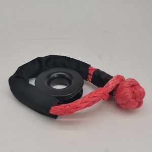 12 Strand UHMWPE Rope Soft Shackle with Protective Sleeve for ATV