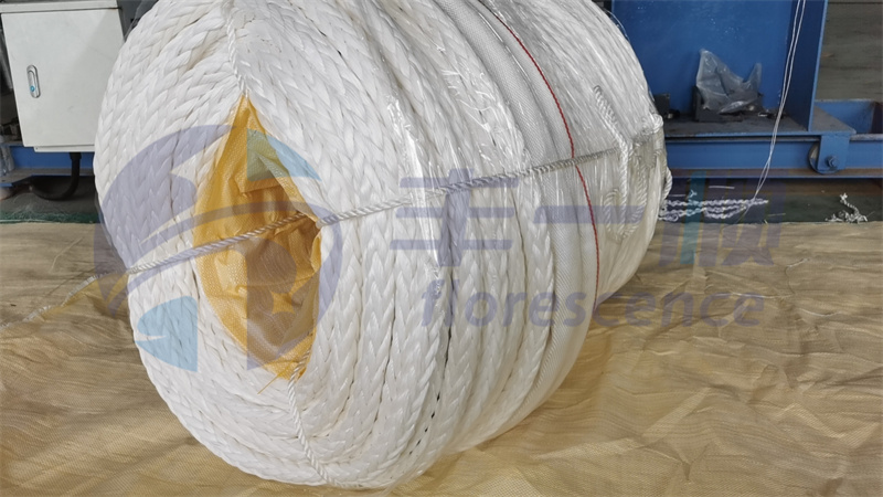 White Color uhmwpe rope 24mm*220m