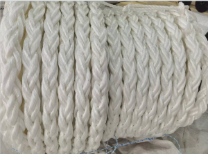 96mmx220m PP Multfilament 3 Strand Z Twisted Rope For Marine Mooring Towing With CCS Certificate