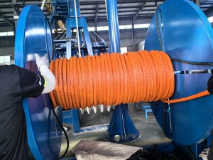 Multi Color High Tenacity Offshore 8 Strand UHMWPE Mooring Rope Different Types