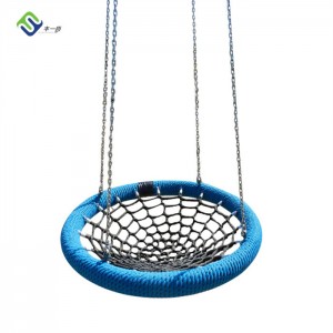 Hot Sale Kombînasyona Polyester Steel Wire Core Rope Swing Ji bo Playground